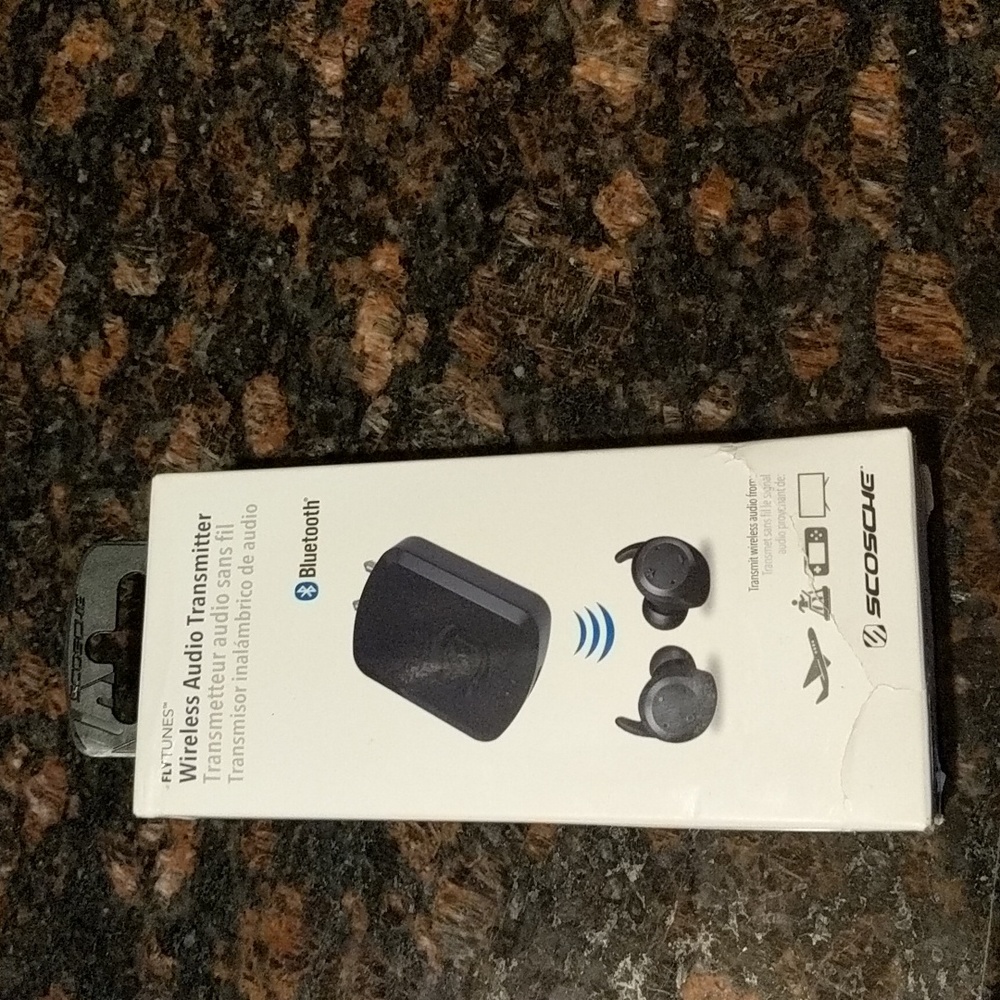 Btt sp scosche wire less audio transmitter new in box
